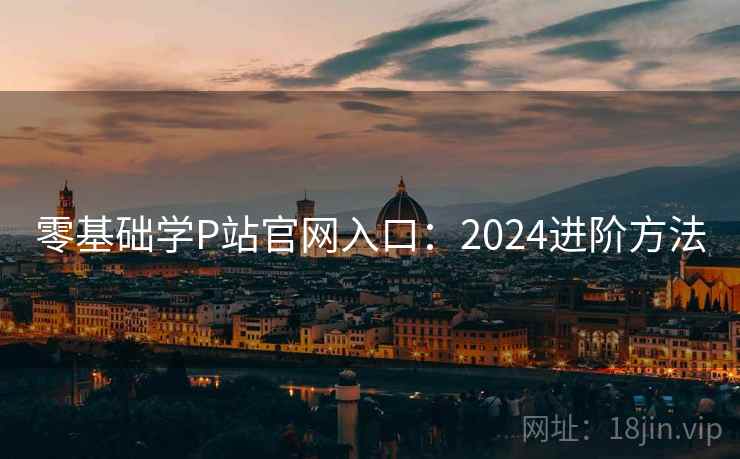 零基础学P站官网入口：2024进阶方法