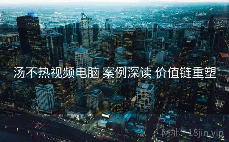 汤不热视频电脑 案例深读 价值链重塑