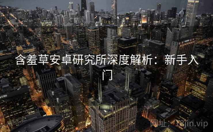 含羞草安卓研究所深度解析：新手入门
