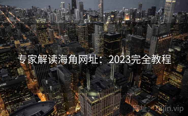 专家解读海角网址：2023完全教程